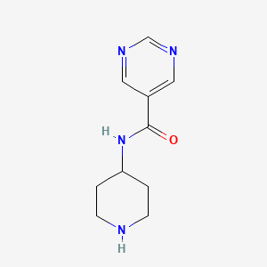 N-(4-Piperidyl)pyrimidine-5-carboxamide