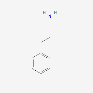 molecular formula C11H17N B8801451 2-Methyl-4-phenylbutan-2-amine 