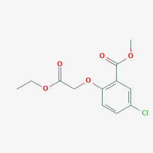 Methyl 5-chloro-2-(2-ethoxy-2-oxoethoxy)benzoate