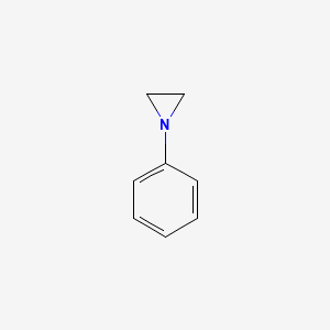 molecular formula C8H9N B8801501 1-Phenylaziridine CAS No. 696-18-4