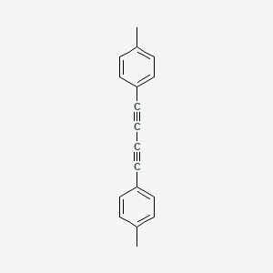 molecular formula C18H14 B8801595 Di-p-tolylbutadiyne CAS No. 22666-07-5