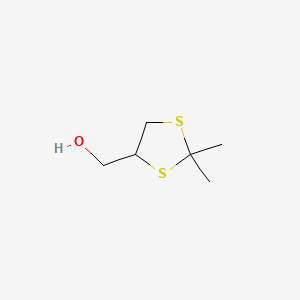 B8801615 2,2-Dimethyl-1,3-dithiolane-4-methanol CAS No. 5694-47-3