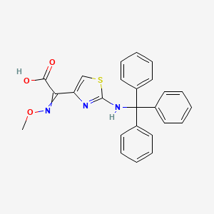 2-methoxyimino-2-[2-(tritylamino)-1,3-thiazol-4-yl]acetic Acid