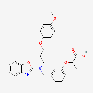 molecular formula C28H30N2O6 B8801658 Pemafibrate racemate 