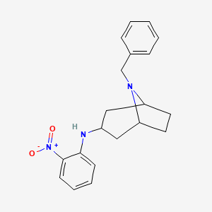 8-Benzyl-N-(2-nitrophenyl)-8-azabicyclo[3.2.1]octan-3-amine