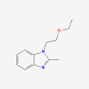 1-(2-ethoxyethyl)-2-methyl-1H-benzimidazole