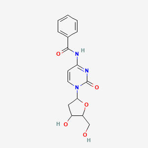 molecular formula C16H17N3O5 B8801820 4-Benzamido-1-(2-deoxypentofuranosyl)pyrimidin-2(1H)-one 
