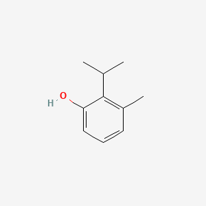 molecular formula C10H14O B8801901 3-methyl-2-propan-2-ylphenol CAS No. 1321-81-9