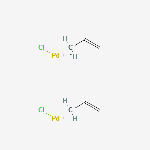 molecular formula C6H10Cl2Pd2 B8801925 Allylpalladiumchloridedimer 