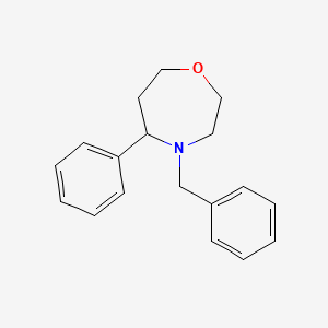 4-Benzyl-5-phenyl-1,4-oxazepane