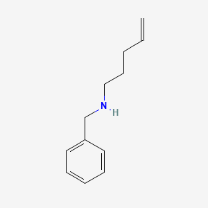 molecular formula C12H17N B8801995 N-Benzylpent-4-en-1-amine CAS No. 54436-58-7