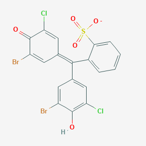 molecular formula C19H9Br2Cl2O5S.Na B008802 溴氯酚蓝钠盐 CAS No. 102185-52-4