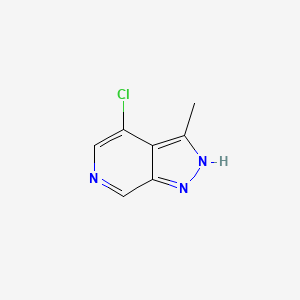 4-Chloro-3-methyl-1H-pyrazolo[3,4-c]pyridine