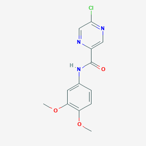 5-Chloro-N-(3,4-dimethoxyphenyl)pyrazine-2-carboxamide