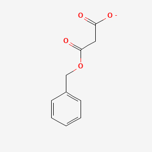 molecular formula C10H9O4- B8802132 mono-Benzyl malonate 