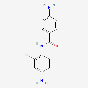 4-Amino-N-(4-amino-2-chlorophenyl)benzamide