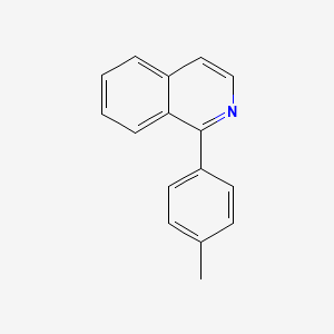 molecular formula C16H13N B8802242 1-(4-Methylphenyl)isoquinoline CAS No. 101273-46-5