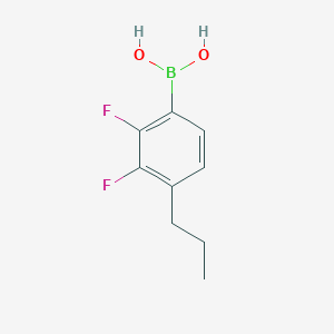 molecular formula C9H11BF2O2 B8802249 (2,3-Difluoro-4-propylphenyl)boronic acid CAS No. 844699-71-4