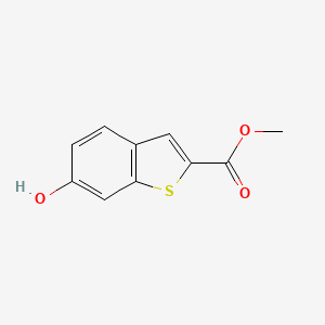 molecular formula C10H8O3S B8802279 Methyl 6-hydroxybenzo[b]thiophene-2-carboxylate 