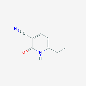 molecular formula C8H8N2O B8802358 2-Hydroxy-6-ethylpyridine-3-carbonitrile 