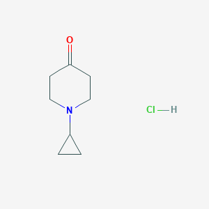 1-Cyclopropylpiperidin-4-one hydrochloride