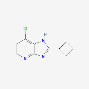 7-Chloro-2-cyclobutyl-3H-imidazo[4,5-B]pyridine