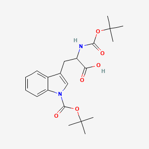 molecular formula C21H28N2O6 B8802375 Nalpha,1-Di-Boc-L-tryptophan 