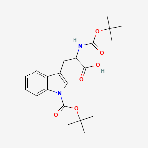 2-(tert-Butyloxycarbonylamino)-3-[1-(tert-butyloxycarbonyl)-1H-indole-3-yl]propanoic acid