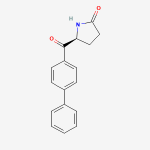 (S)-5-([1,1'-Biphenyl]-4-carbonyl)pyrrolidin-2-one