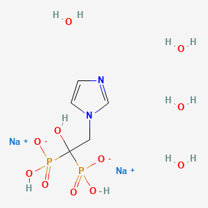 molecular formula C5H16N2Na2O11P2 B8802417 Zoledronate disodium hydrate 