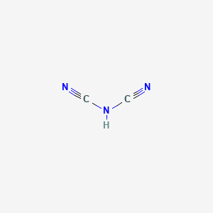 molecular formula C2HN3 B8802431 Dicyanamide CAS No. 504-66-5