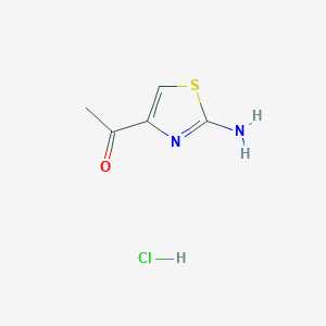 molecular formula C5H7ClN2OS B8802492 1-(2-Aminothiazol-4-yl)ethanone hydrochloride 