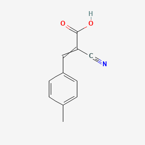 2-Cyano-3-(4-methylphenyl)prop-2-enoic acid