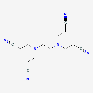 Propanenitrile, 3,3',3'',3'''-(1,2-ethanediyldinitrilo)tetrakis-