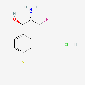 molecular formula C10H15ClFNO3S B8802616 Florfenicol amine (hydrochloride) 