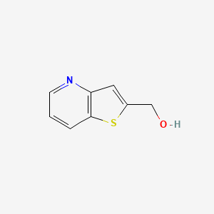 molecular formula C8H7NOS B8802626 Thieno[3,2-b]pyridin-2-ylmethanol 