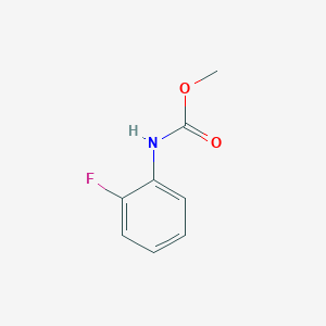 molecular formula C8H8FNO2 B8802646 methyl (2-fluorophenyl)carbamate CAS No. 16664-12-3