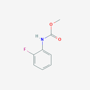 molecular formula C8H8FNO2 B8802646 Methyl N-(2-fluorophenyl)carbamate CAS No. 16664-12-3