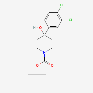 1-Boc-4-(3,4-dichlorophenyl)-4-hydroxypiperidine