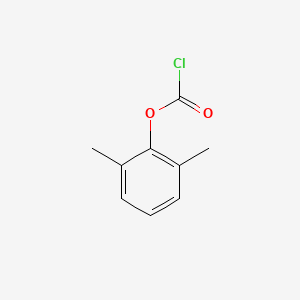 molecular formula C9H9ClO2 B8802691 2,6-Dimethylphenyl carbonochloridate CAS No. 876-99-3