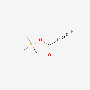 molecular formula C6H10O2Si B8802703 Trimethylsilyl propiolate 