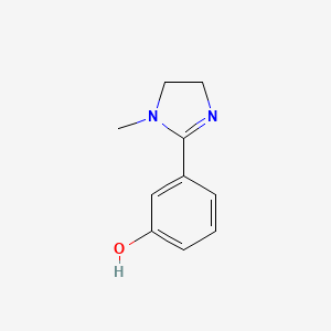 3-(1-Methylimidazolin-2-yl)phenol