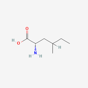 (2S)-2-amino-4-methylhexanoic acid