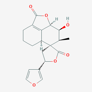 molecular formula C19H20O6 B088028 Teucrin A CAS No. 12798-51-5