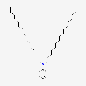 molecular formula C38H71N B8802843 N,N-dihexadecylaniline CAS No. 77772-74-8