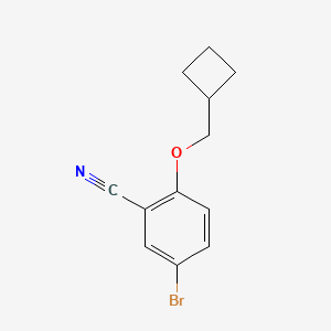 5-Bromo-2-(cyclobutylmethoxy)benzonitrile