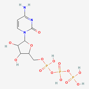 molecular formula C9H16N3O14P3 B8802993 cytidine-5'-triphosphate 