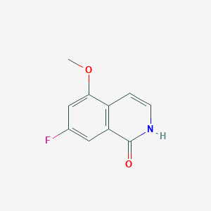 7-Fluoro-5-methoxyisoquinolin-1-OL