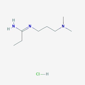 N-(3-(Dimethylamino)propyl)propionimidamide hydrochloride
