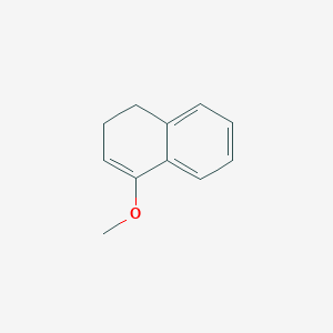 molecular formula C11H12O B8803084 4-Methoxy-1,2-dihydronaphthalene CAS No. 84716-82-5
